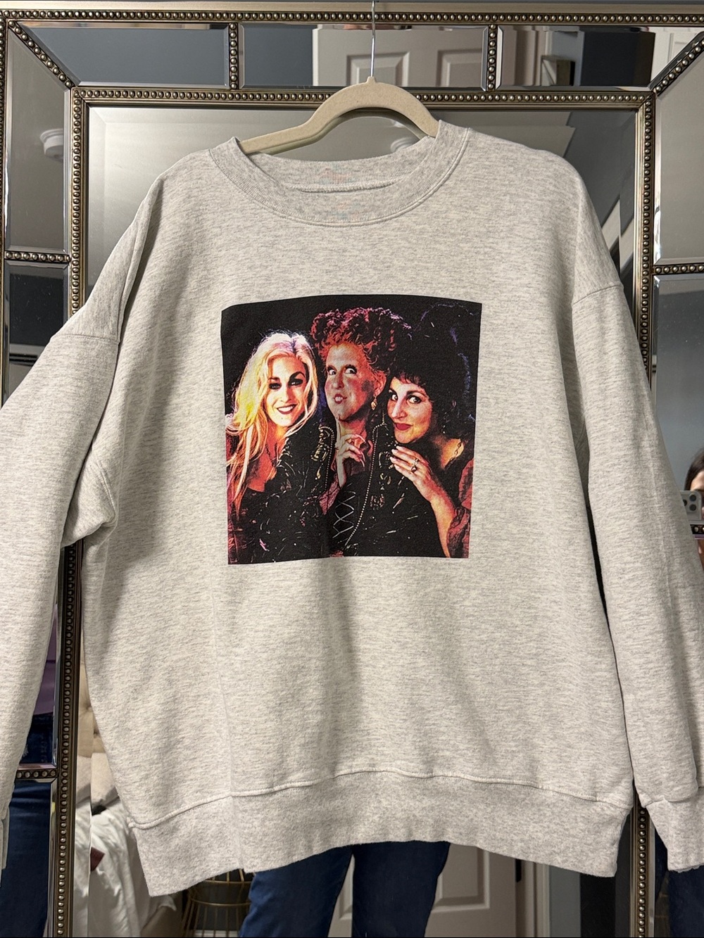 Trendy boutique Gray  Hocus Pocus Graphic Sweatshirt